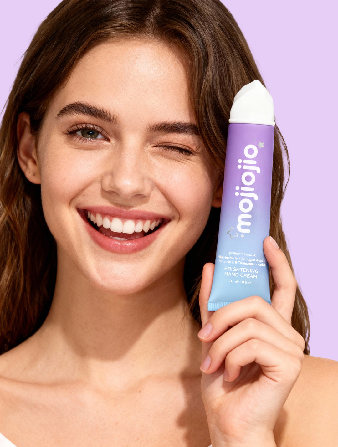 mojiojio Beauty Berry & Sakrua Brightening Hand Cream 60ml