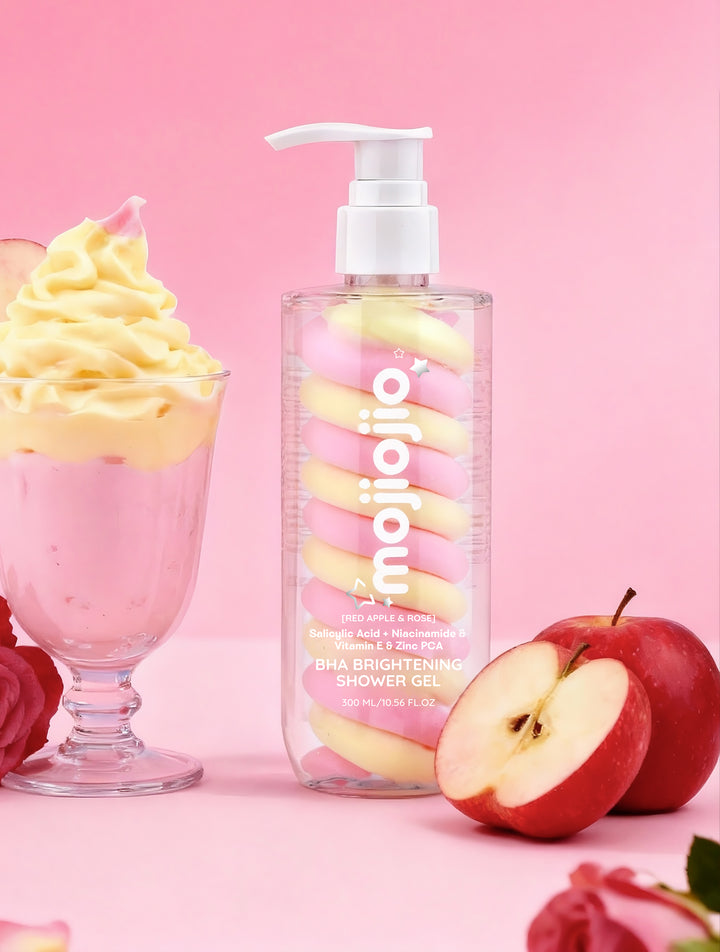 mojiojio Beauty Red Apple & Rose Brightening Body Lotion 300ml