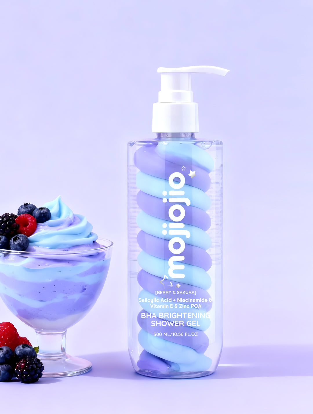 mojiojio Beauty Berry & Sakrua Brightening Body Lotion 300ml