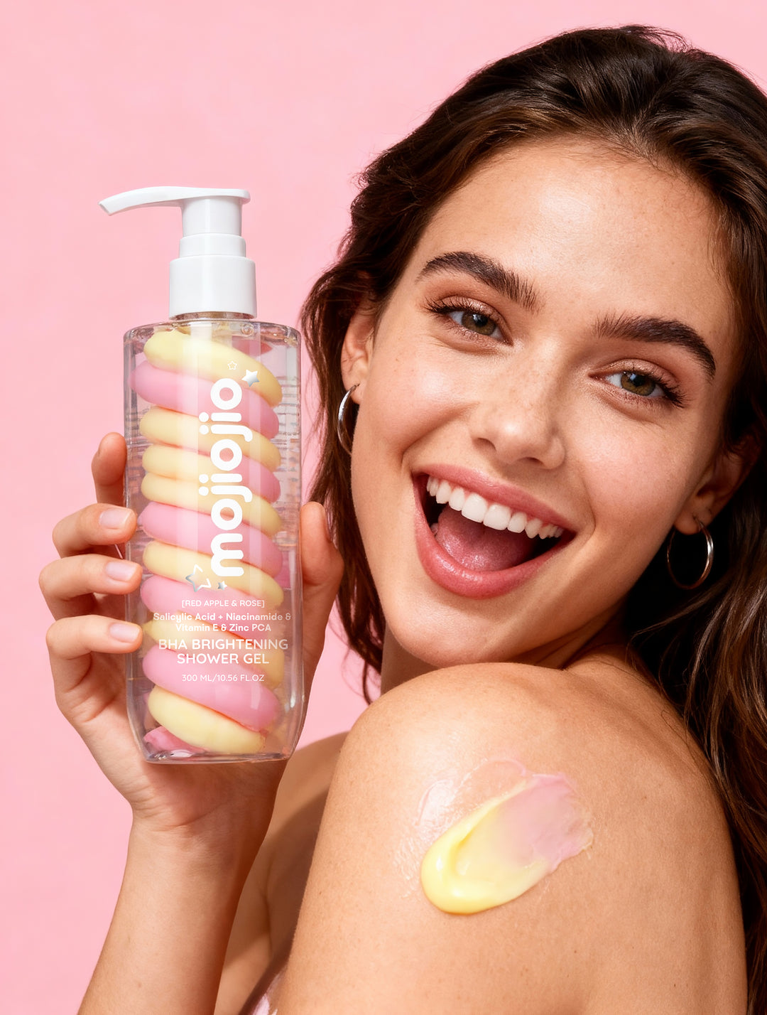 mojiojio Beauty Red Apple & Rose Brightening Body Lotion 300ml