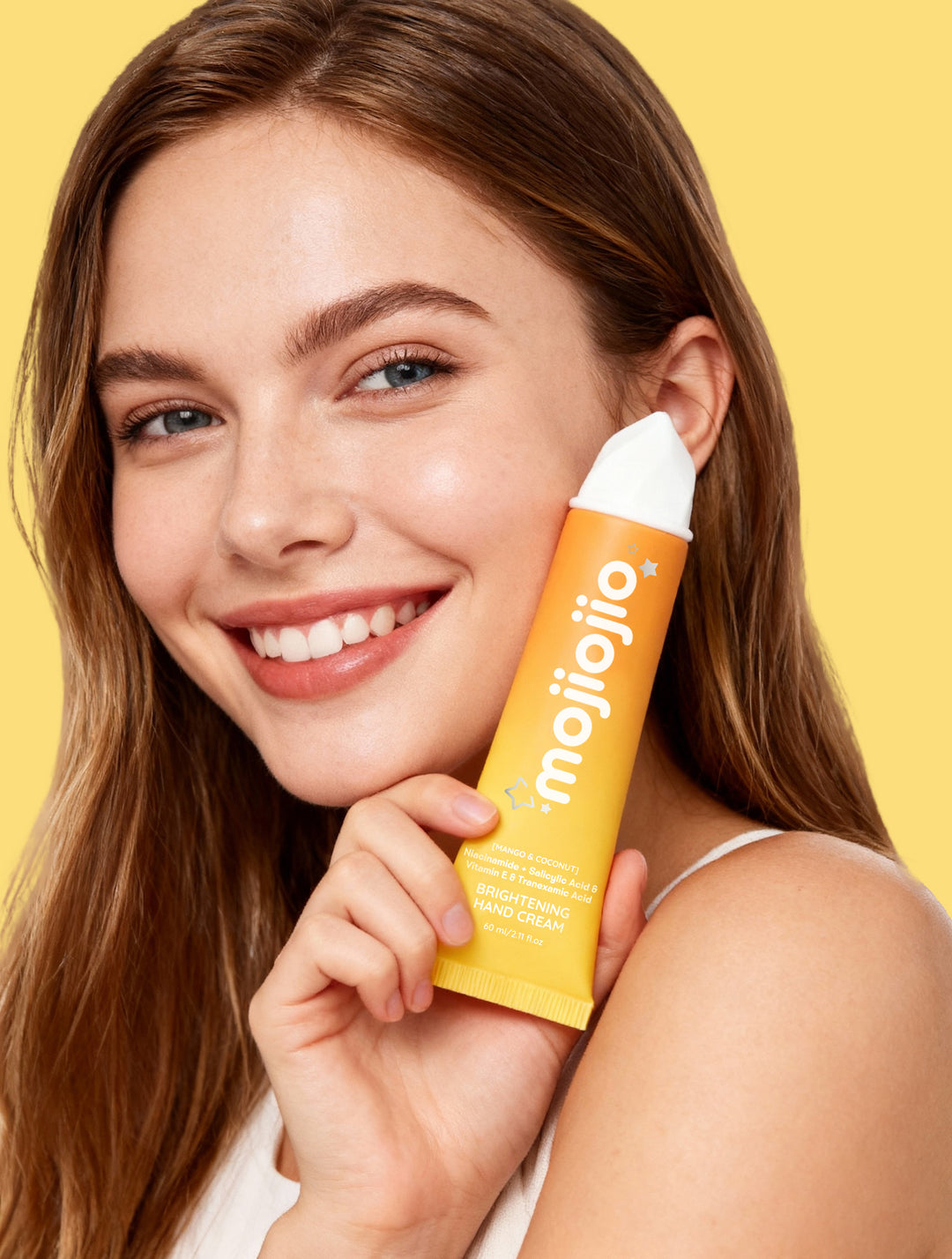 mojiojio Beauty Mango & Coconut Brightening Hand Cream 60ml