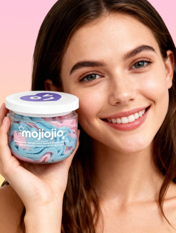 mojiojio Beauty Berry & Sakura Brightening Whipped Body Butter 200g
