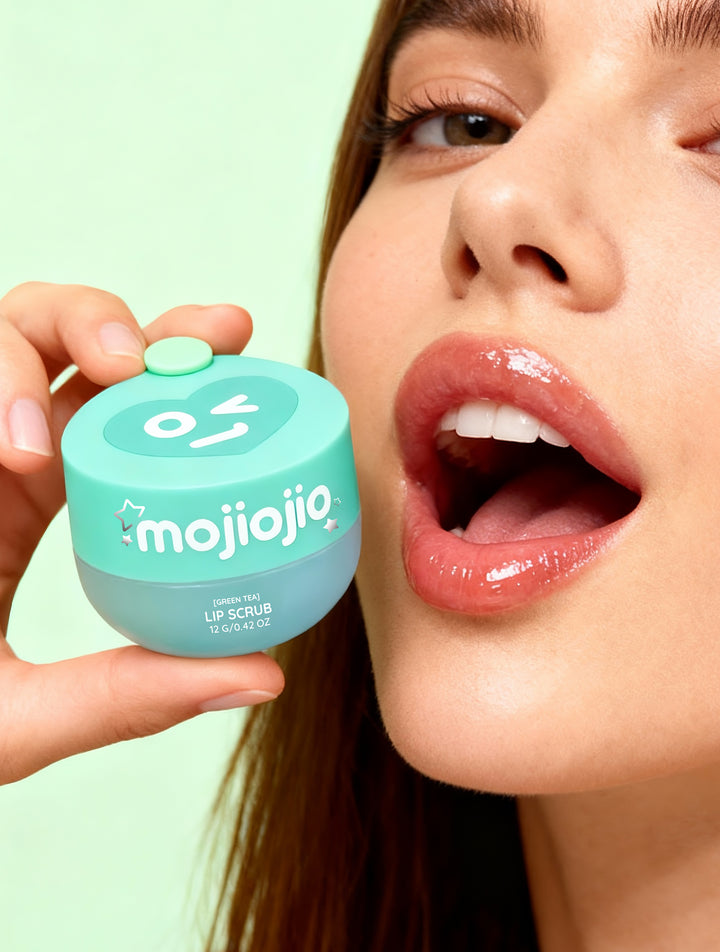 mojiojio Beauty Mint & Cucumber Lip Scrub 12g