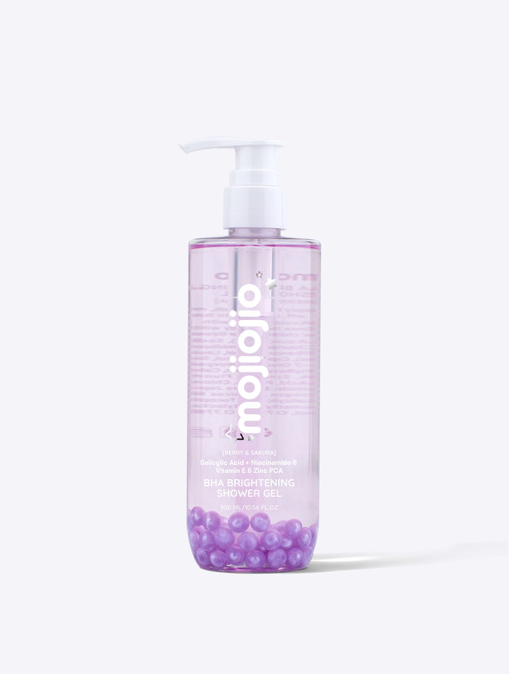 mojiojio Beauty Berry & Sakrua BHA Brightening Shower Gel 300ml