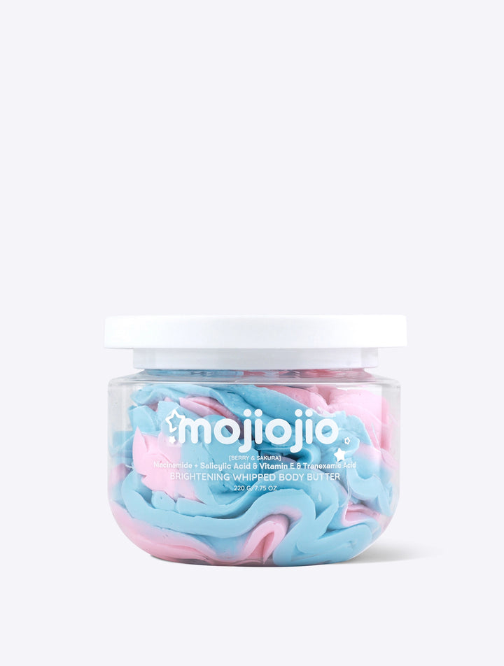 mojiojio Beauty Berry & Sakura Brightening Whipped Body Butter 200g