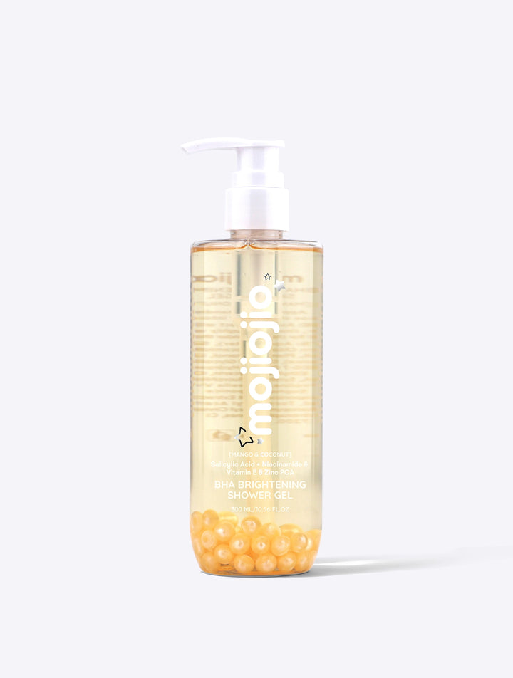 mojiojio Beauty Mango & Coconut BHA Brightening Shower Gel 300ml