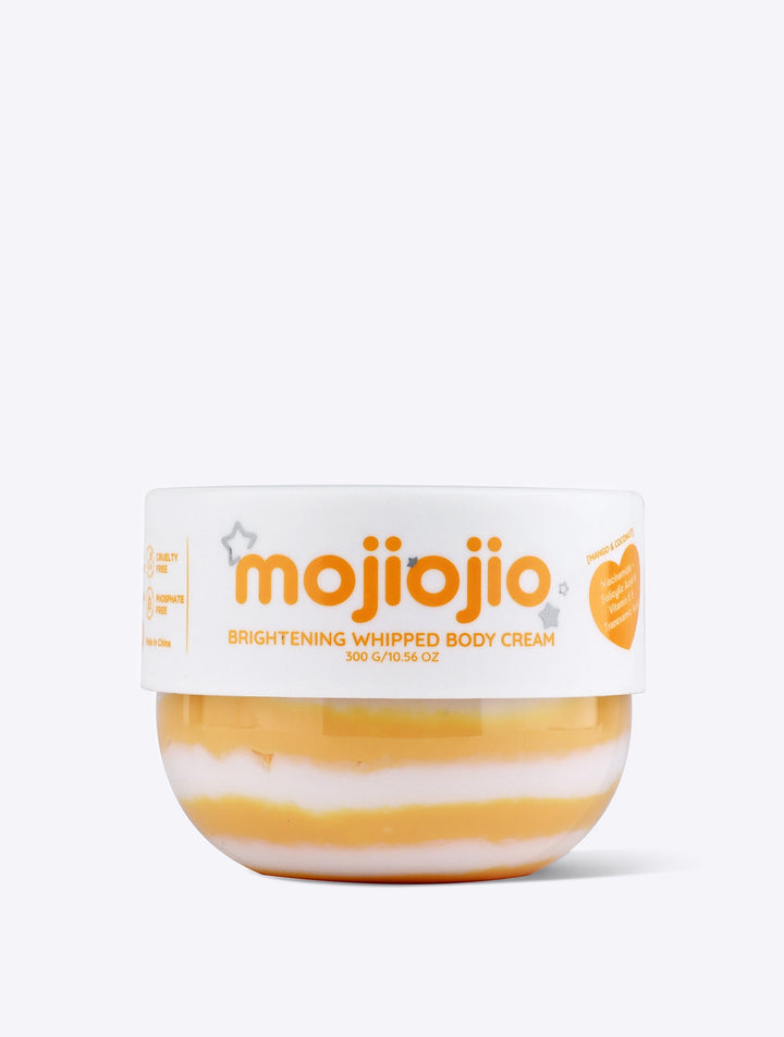 mojiojio Beauty Mango & Coconut Brightening Whipped Body Cream 300g