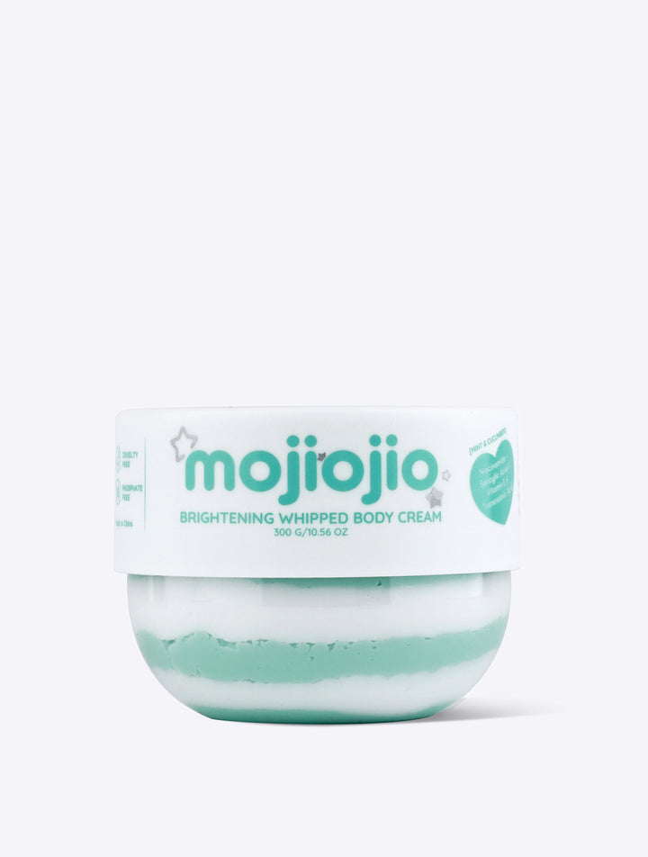 mojiojio Beauty Mint & Cucumber Brightening Whipped Body Cream 300g