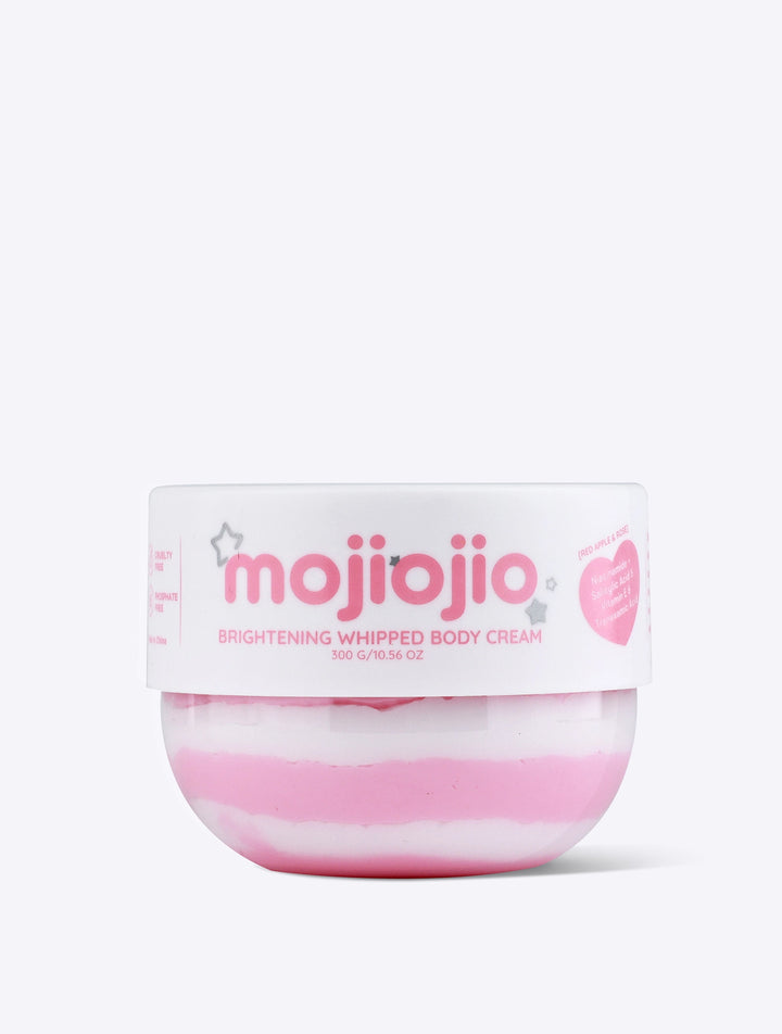 mojiojio Beauty Red Apple & Rose Brightening Whipped Body Cream 300g