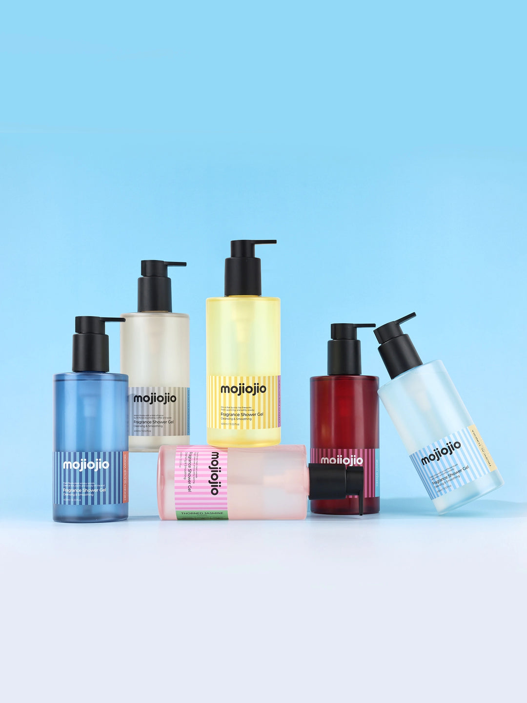 mojiojio Fragrance Hidden Smoke Wood Body Wash 400ml