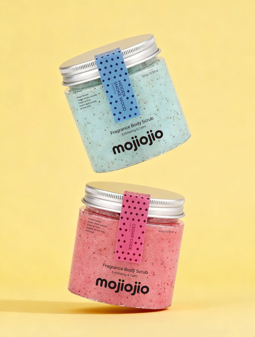 mojiojio Fragrance Cedar Code Body Scrub 200g