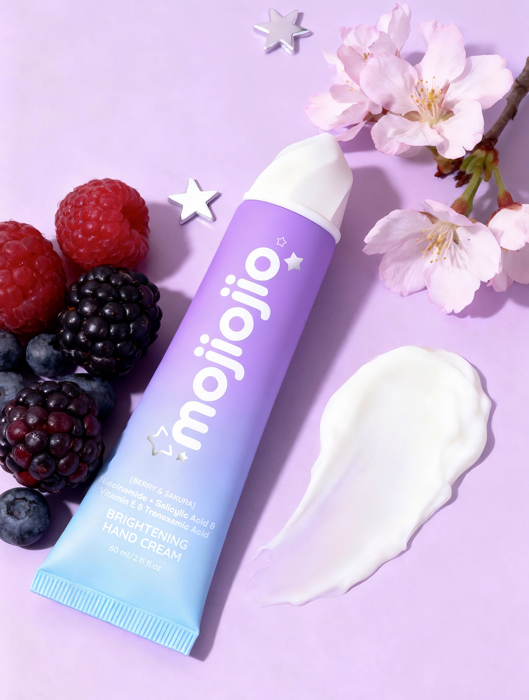 mojiojio Beauty Berry & Sakrua Brightening Hand Cream 60ml